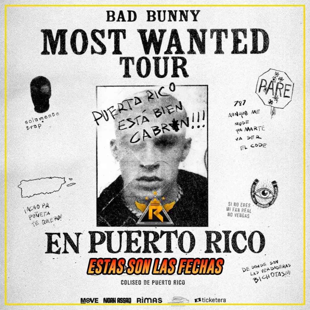 El Regreso de Bad Bunny a Puerto Rico con Fechas Confirmadas.